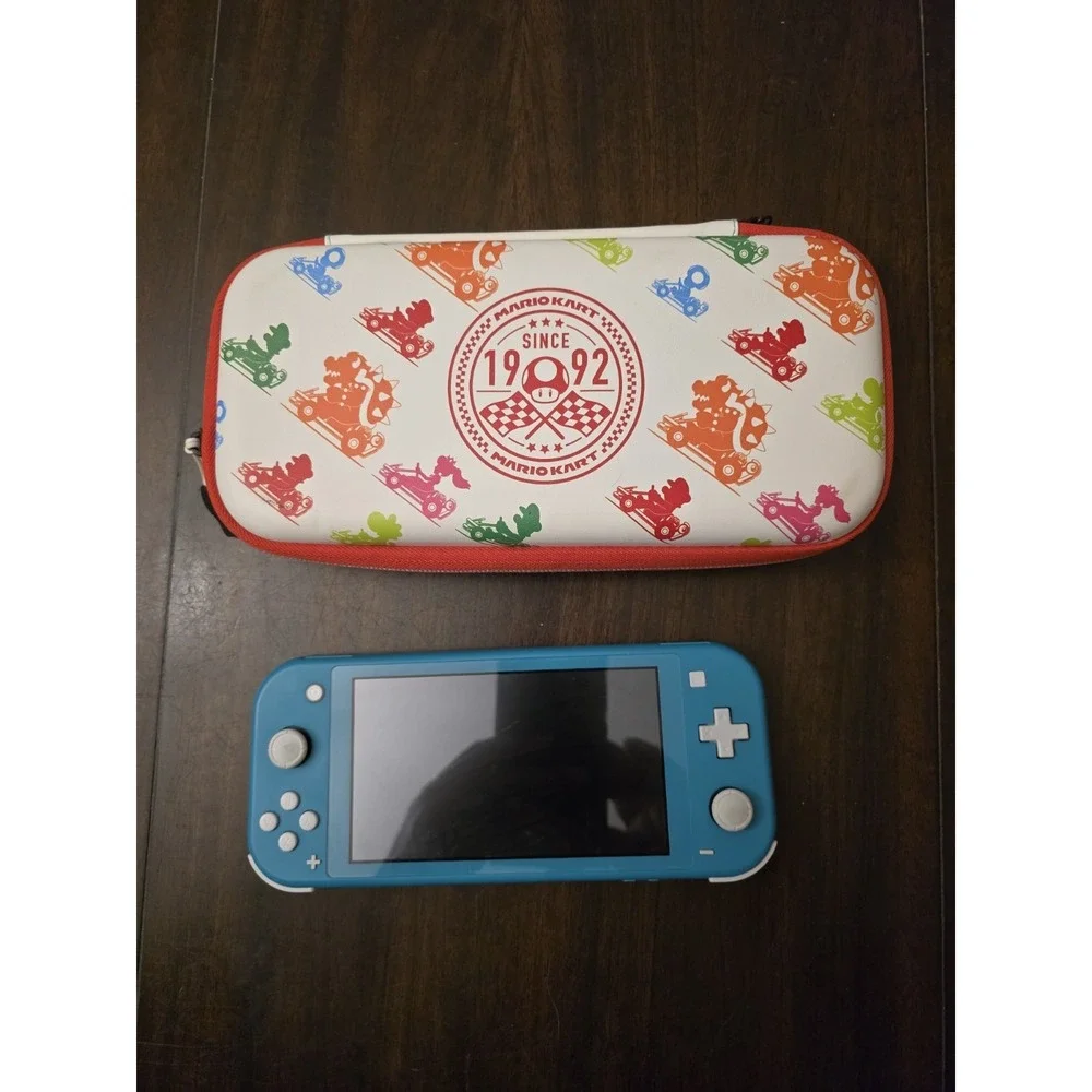 Nintendo Switch Lite Console with Controllers, Game, and Accessories